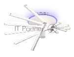 Потолочный светодиодный светильник Ambrella light FL6231 WH белый 88W 3000K-6400K+RGB 605*605*200 (ПДУ ИК)