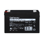 Аккумулятор свинцово-кислотный GoPower LA-6120 6V 12Ah (1/10)