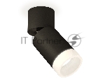 Светильник Ambrella Light XM6313082 SBK/BK/FR черный песок/черный/белый матовый MR16 GU5.3 (A2221, C6313, N6248)