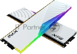 Оперативная память XPG Lancer, DDR5, 32GB (2x16GB), 7200MHz, CL34, DIMM, с радиаторами, RGB, белый, вид 10