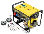 Электрогенератор дизельный Champion DG6501E-3, 6.6 кВт, 82 дБ, 103 кг, вид 3
