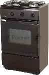 Плита газовая Flama CG 3202 B коричневый, конфорок 2 шт, духовка 30 л, 50 см x 85 см x 35 см