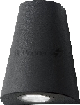 Светильник Gauss Sigma садово-парковый настенный архитектурный, GU10, 125*88*156mm, 170-240V / 50Hz, 1xMax.35W, IP54, 1/30