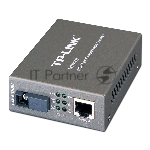 Медиаконвертер TP-Link MC112CS, 1×100 Мбит/с + 1×100 Мбит/с SC, неуправляемый, вид 16