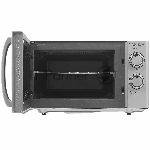 Микроволновая печь CASO MG 20 Ecostyle Ceramic серебристый/черный, 20 л, 700 Вт, переключатели - поворотный механизм, вид 3