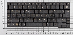 Клавиатура для ноутбука Toshiba AC100 черная