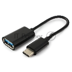 Переходник Cablexpert Переходник USB OTG, USB Type-C/USB 2.0F, пакет (A-OTG-CMAF2-01)