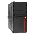 Компьютерный корпус Minitower ExeGate BA-204U (mATX, без БП, 2хUSB+2хUSB 3.0, аудио, черный)