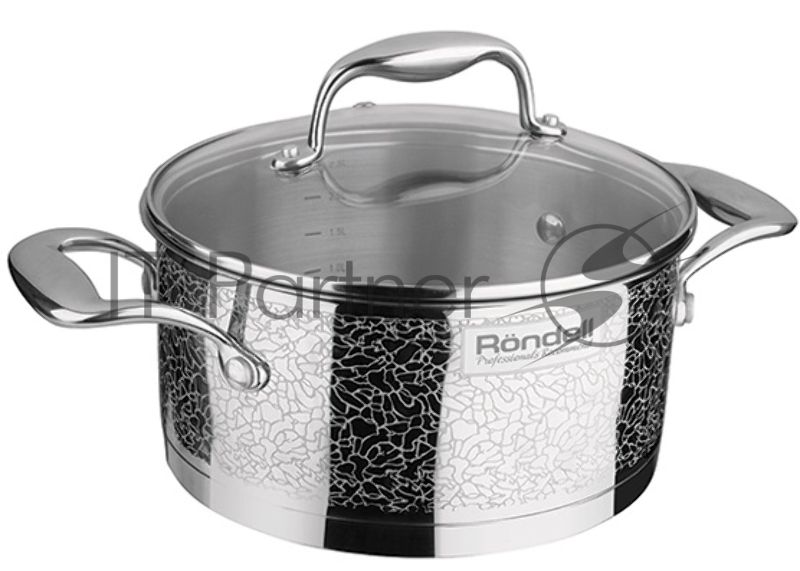 Кастрюля RONDELL RDS-343 Vintage 3,0л RONDELL RDS-343 с/кр. 3,0 л. Vintage. Диаметр: 20 см. Объем: 3.0 л. Высококачественная пищевая сталь 18/10. Толщина стенок 0.7 мм. Тройное вштампованное, а затем вплавленное дно 6.4 мм. Жидкостекольная внешняя деколь. Отметки литража на внутренней поверхности посуды. Крышка из термостойкого стекла с отверстием для выпуска пара. Клепочное крепление аксессуаров. Упаковка - подарочная коробка. Буклет с рецептами. Подходит для всех видов плит. Не подходит для использования в посудомоечных машинах.