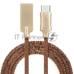 Кабель Crown USB - microUSB CMCU-3132M brown
