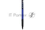 Ручка шариковая автоматическая Deli 6546blue ассорти, d=0.7мм, синие чернила, резиновая манжета