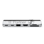 USB-концентратор двойной Satechi ST-HSP9P, USB Type-C, USB Type-C/SDXC/SDHC/SD/micro SD/USB/HDMI, USB