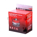 Щетка Matrix для УШМ Heavy Duty, 125 мм, М14, Чашка, крученая проволока 0,5 мм