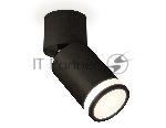 Светильник Ambrella Light XM6313084 SBK/BK/FR черный песок/черный/белый матовый MR16 GU5.3 (A2221, C6313, N6221)