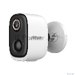 Уличная цилиндрическая IP-видеокамера DAHUA DH-BF5H (DH-IPC-BF5HP-0210B) с Wi-Fi 5Мп; 1/3” CMOS; 2.1мм; обнаружение людей,транспорт; ИК 15м, LED 10м; встроенные микрофон+динамик; слот MicroSD;