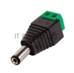 Разъём DC штекер питания с клеммной колодкой, под винт Adapter-HF