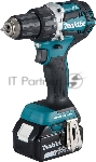 Дрель аккумуляторная MAKITA DDF484RME б\щет 18в 2х4ачli-ion бзп-13мм 0-500\0-2000об\м 54\30нм 1.5к