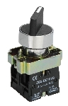 Переключатель LAY5-BD33 на 3 полож. черный I-O-II станд. ручка IEK BSW60-BD-3-K02