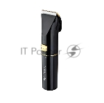 Машинка для стрижки Centek CT-2119 (черный/золотой) сеть/аккум, ножиТИТАН+КЕРАМИКА, 180 мин от батареи