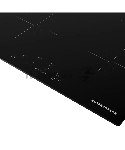 Индукционная варочная панель Kuppersberg ICI 604 60 см, индукция, High-Tech, inverter, прямой край, 9 уровней мощности, бустер, Stop and Go, автоматическое отключение, таймер, индикатор остаточного тепла, сенсорное/слайдерное управление, черный