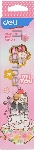 Карандаш чернографитный Deli MiYou EC012-2B 2B, шестигранный, картонная коробка (12шт), вид 2