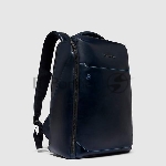 Рюкзак мужской Piquadro Blue Square CA6591B2/BLU2, кожа, темно-синий