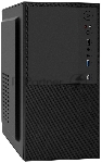 Компьютерный корпус Minitower ExeGate BAA-308UC-UNS500 (mATX, БП UNS500 с вент. 12см, 1хUSB/1хUSB 3.0/1хTypeC, HD Audio, черный)
