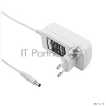 Источник питания 12 V  24 W с DC разъемом подключения 5.5х2.1, белый корпус (IP23)