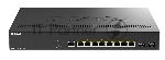 Коммутатор D-Link DGS-1210-10XP/ME/C1A, 8×1 Гбит/с + 2×10 Гбит/с SFP+, управляемый