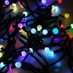 Гирлянда Neon-night "LED - шарики" МУЛЬТИ, 10 метров