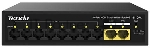 Коммутатор Tenda S110PC, 10×100 Мбит/с (8×PoE), неуправляемый