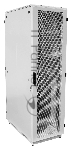 Шкаф телекоммуникационный напольный 42U (600x1000) дверь перф. 2шт, черный