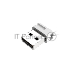 Флешка USB Netac U116 (NT03U116N-032G-20WH), 32Gb, USB 2.0, R/W 70/30, белый