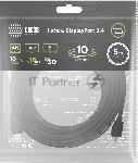 Кабель аудио-видео Cactus CS-DP-DP-1.4-10 DisplayPort (m)/DisplayPort (m) 10м. позолоч.конт. черный
