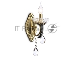 Светильник Ambrella light TR4954 BK/GD/CL черный/золото/прозрачный E14 max 40W 410*120*210