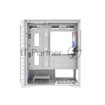 Корпус ПК без блока питания Case SAMA S31 White, Midi-Tower, TG, 4x120mm ARGB, 2xUSB 3.0 + 1xUSB 3.2 Type-C, mATX, mITX White
