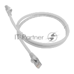 Патч-корд LANMASTER LSZH FTP cat.6a, 1.0 м, белый