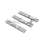Скоба PNS 90/20S для пневмостеплера ANG 210R, узкая, тип 90 (18GA), длина 20 мм, ширина 5,7 мм, сечение 1,25х1 мм, сталь, 5000 шт.