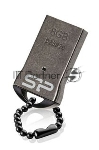 Флешка USB R/W Silicon Power 8Gb Touch T01 SP008GBUF2T01V1K USB2.0 черный/серебристый