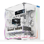 Корпус без блока питания Thermalright A70, Midi-Tower, TG, no fans, 2xUSB-A 3.0, 1xUSB Type-C, ATX, mATX, mITX White