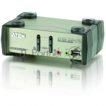 Переключатель ATEN CS1732B(-A7-G) переключатель 2 Port USB2.0 KVMP Switch with OSD