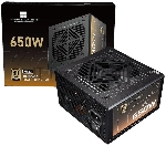 Блок питания Thermalright, 650W 80+ Gold (ATX, 3.1, Full modular, 1x24(20+4)pin, 2xCPU 8(4+4)pin, 2xPCIe*2 8(6+2)pin, 3xSATA3, 2xMOLEX4pin, Active, 120x120мм, 150x140x86mm, APFC, OVP, UVP, SCP, OCP, OTP, OPP, black)