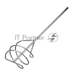 Миксер Сибртех для строительных смесей, 120х500 мм, хвостовик SDS plus