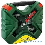 Набор бит и сверл Bosch X-line 54 (2607010610) (54пред.) для шуруповертов/дрелей