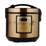 Мультиварка Centek CT-1495 Ceramic черный/золотистый, 5.0 л, 900 Вт, кнопки, 42 программы