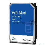 Жесткий диск Western Digital 2Tb 7200rpm WD20EZBX SATA-III Blue 256Mb 3.5"