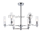 Люстра Ambrella light LH55151/6 CH/CL хром/прозрачный E14/6 max 40W D675*520