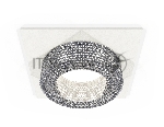 Комплект встраиваемого светильника Ambrella light XC7631020 SWH/CL белый песок/прозрачный MR16 GU5.3 (C7631, N7191)