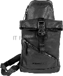 Рюкзак слинг Piquadro Harper CA6784AP/N черный кожа