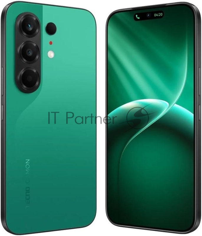 Смартфон Tecno Camon 50 12/256Gb малахитовый зеленый